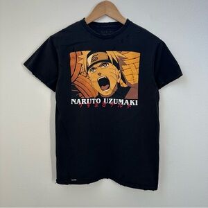 Naruto Uzumaki Black Graphic T-Shirt